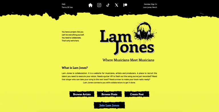 Project - Lamjones - Feature Image